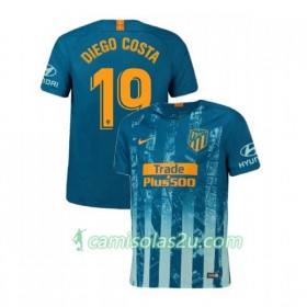 Camisolas de Futebol Atlético Madrid Diego Costa 19 Equipamento 3ª 2018/19 Manga Curta